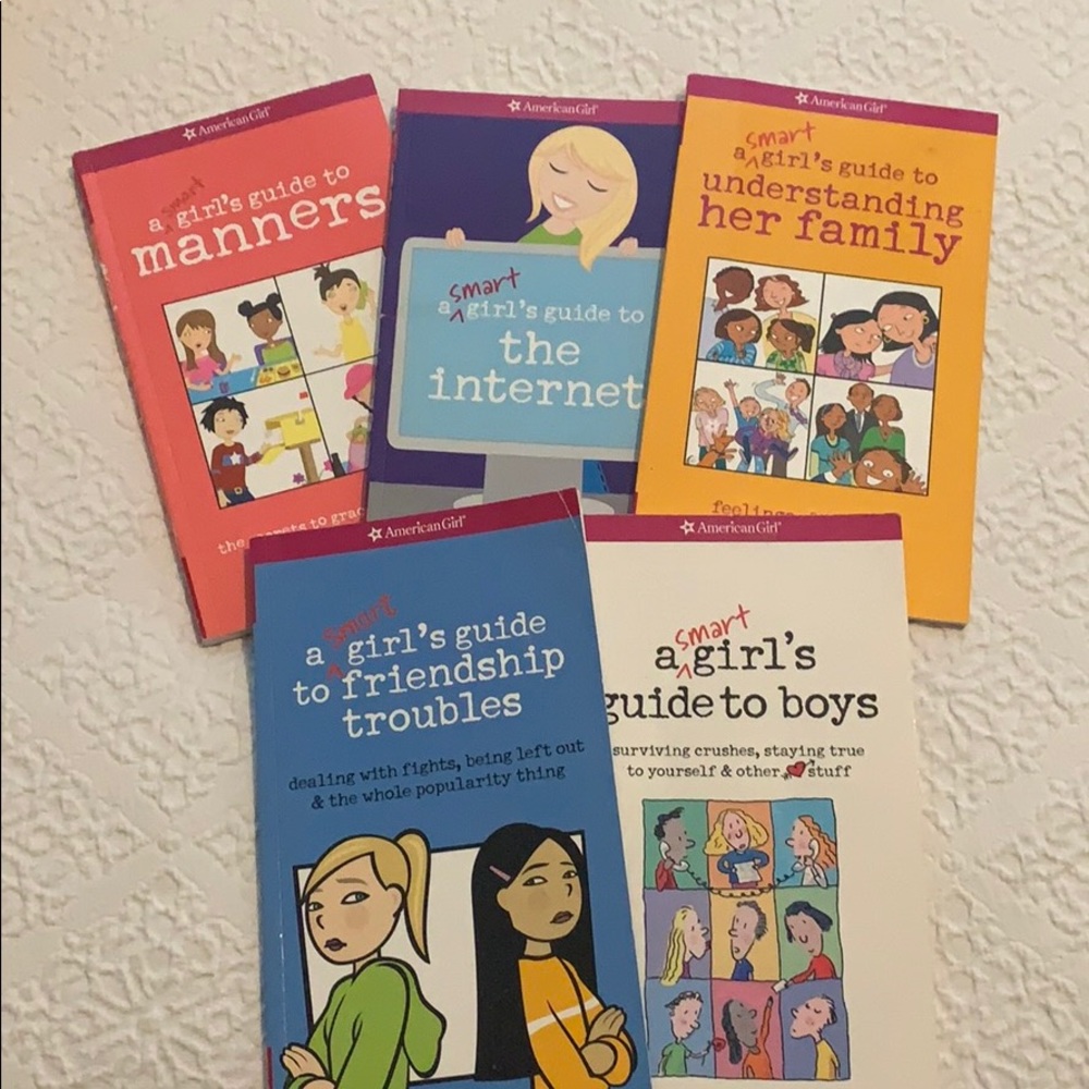 American girl set of 5 books